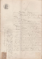 VP 8 FEUILLES - 1881 - BOURG - CURCIAT DONGALON DANS L'AIN - Manuscrits