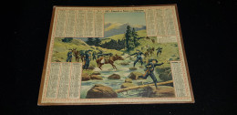 G CALENDRIER PTT ALMANACH 1907 Des Postes Et Télégraphes 41 Loir Et Cher Illustration Mule Bataillon De Chasseurs Alpins - Grossformat : 1901-20