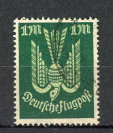 ALL -  PA Yv. N° 8 Mi N° 215  WZ2 (o)  1M Vert Oiseau  Cote  3  Euro  BE  2 Scans - Airmail & Zeppelin