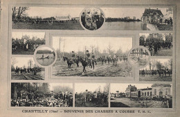 Chantilly * Souvenir Des Chasses à Courre * Vénerie * Cpa Multivues - Chantilly