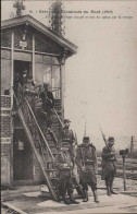 Grève Des Cheminots De L'Ouest -Etat 1910 Poste D'aiguillage Occupé Et Mis En Action Par La Troupe - Strikes