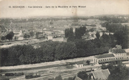 Besançon * Vue Générale * Gare De La Moullière Et Parc Micaud * Ligne Chemin De Fer Du Doubs - Besancon