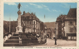 Besançon * Avenue Carnot Et Fontaine Flore * Bar - Besancon