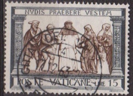 Oeuvre De La Miséricorde - VATICAN - Fresque  - N° 304 - 1960 - Used Stamps