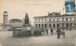 Brive * Place Et Le Théâtre * Villageois - Brive La Gaillarde