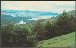 Loch Ness From Above Abriachan, Inverness-shire, 1977 - Colourmaster Postcard - Inverness-shire