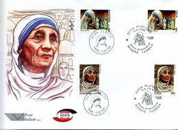 1998 Repubblica Italia FDC MADRE TERESA Di Calcutta Con Albania - FDC