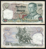 Thaïlande  20 Baht  1981  Pick 88 - Thaïlande