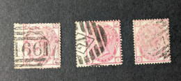 Grande Bretagne Oblitérés N YT 51 Pl 18,19,20 - Used Stamps