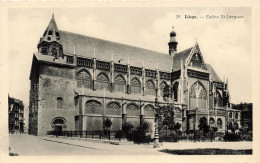 BELGIQUE - Liège - Vue Générale De L'église Saint Jacques - Carte Postale Ancienne - Liège