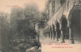 BELGIQUE - Liège - Palais De Justice - Les Arcades De La 2ème Tour - Carte Postale Ancienne - Liège