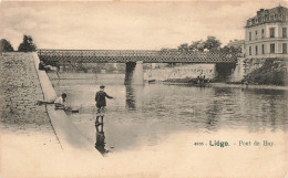 BELGIQUE - Liège - Vue Sur Le Pont De Huy - Carte Postale Ancienne - Liege