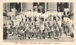 BELGIQUE - Liège - Les Joyeux Gilles De Longdoz - Carte Postale Ancienne - Liège