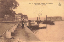 BELGIQUE - Liège - Jonction Du Canal Et De La Meuse - Maison De L'éclusier - Carte Postale Ancienne - Liège