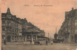 BELGIQUE - Liège - Vue Sur L'avenue De L'exposition - Carte Postale Ancienne - Liège