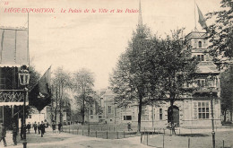 BELGIQUE - Liège - Exposition - Le Palais De La Ville Et Les Palais - Carte Postale Ancienne - Liège