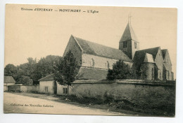 51 MONTMORT LUCY Rue Eglise Du Village 1910  Edit Nouveles Galeries    D17 2019  - Montmort Lucy