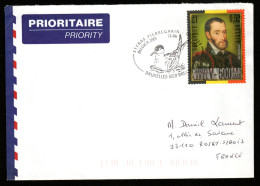 BELGIQUE - Lettre De Bruxelles Pour La France 2001 - Lettres & Documents