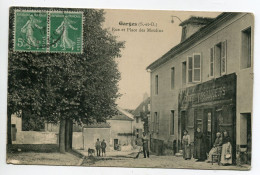 95 GARGES Les GONESSE Carte RARE  Commerce Epicerie Vins Liqueurs Rue Et Place Des Moulins 1912 écrite   D18  2019 S - Garges Les Gonesses