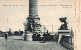 BELGIQUE - Liège - Exposition Universelle Et Internationale - Statue Au Pont Du Fragnée - Carte Postale Ancienne - Lüttich