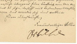 Preußen Soldatenkönig Friedrich Wilhelm I. (1688-1740) Rekruten Potsdam Autograph Anhalt-Zerbst 1736 - Familias Reales