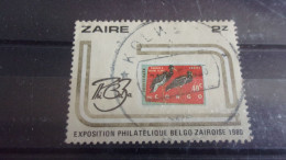 ZAIRE YVERT N° 1011 B - Used Stamps