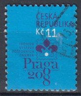 CZECH REPUBLIC 511,used,falc Hinged - Oblitérés