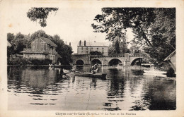 Cloyes Sur Le Loir * Le Pont Et Les Moulins * Minoterie * Pêche Pêcheurs à La Ligne - Cloyes-sur-le-Loir