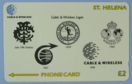 ST HELENA - GPT - 327CSHD - Cable & Wireless Logo's - Isla Santa Helena