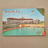 NON-CIRCULATED POSTCARD - USA - Swimming Pool At The South End Pavilion, SPRING LAKE, N.J. Monmouth & Essex Sussex Hotel - Hotels & Restaurants