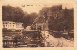BELGIQUE - Bouillon - Vue Sur Le Pont De France Et Château - Carte Postale Ancienne - Bouillon