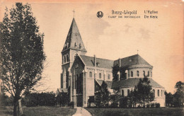 BELGIQUE - Bourg Léopold - Camp De Beverloo - Vue Générale De L'église - Carte Postale Ancienne - Leopoldsburg (Beverloo Camp)