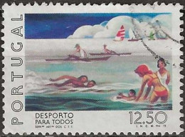 PORTUGAL 1978 Sport For All - 12e.50 - Swimming FU - Oblitérés