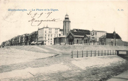 BELGIQUE - Blankenberge - Le Phare Et La Digue - Carte Postale Ancienne - Blankenberge