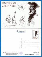 España. Spain. 2016. Tarjeta Postal. Universo Cervantes. Concurso DISELLO 2015 - 1931-....