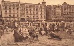 BELGIQUE - Blankenberge - Vue Générale De L'hôtel Bristol - Animé - Carte Postale Ancienne - Blankenberge