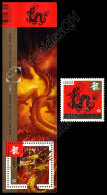 Canada 2012: Foglietto E Francobollo Anno Del Drago / Year Of The Dragon S/S + Stamp ** - Chinese New Year