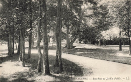 FRANCE - Avranches - Sous Bois Au Jardin Public -LL - Carte Postale Ancienne - Avranches