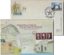 Argentina 2016 Postal Stationery Card International Philately Exhibition And Congress Of Córdoba Commemorative Cancel - Entiers Postaux