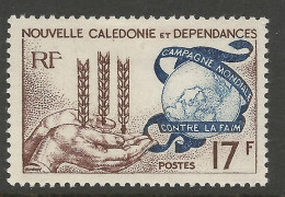 NOUVELLE-CALEDONIE N° 307 NEUF* TRACE DE CHARNIERE / Hinge / MH - Ungebraucht