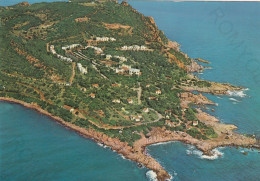 CARTOLINA  ARBATAX,NUORO,SARDEGNA-VILLAGGIO HOTEL CAMPING TELIS-MARE,SOLE,ESTATE,VACANZA,BELLA ITALIA,NON VIAGGIATA - Nuoro