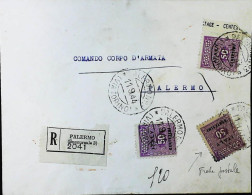 ITALIA - OCCUPAZIONI- AMGOT SICILIA 1941 Lettera - S6008 - Occ. Anglo-américaine: Sicile