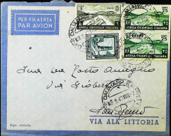 ITALIA - COLONIE - AOI - Lettera Da DIRE DAUA VALORI GEMELLI 1940- S6042 - Africa Orientale Italiana