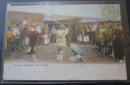 Chine Chinese Execution Of A Pirate   Cpa Poste Française - China