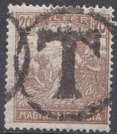 Hongrie 1919 Timbre Taxe De Nécessité Surcharge T (J23) - Postage Due