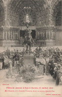 EVENEMENTS - Fêtes De Jeanne D'Arc - Mlle Dusanne ... Disant Un Poème à Jeanne D'Arc - Animé - Carte Postale Ancienne - Altri & Non Classificati