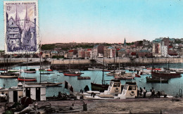 Le Havre - L'Avant-Port, Départ Des Vedettes Trouville-Honfleur - Carte Galf Colorisée N° 41 - Port