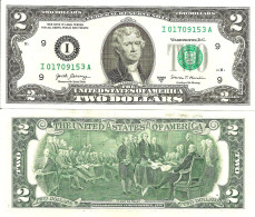 United States USA 2 Dollars 2017 P-545 Letter I UNC - Federal Reserve Notes (1928-...)