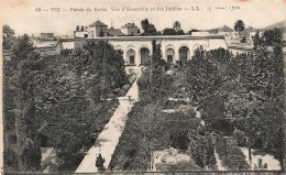 MAROC - Fez - Vue D'ensemble Du Palais Du Batha Et Les Jardins - LL - Carte Postale Ancienne - Fez (Fès)