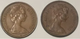 GRAN BRETAGNA 1 PENNY 1978-79 - 1 Penny & 1 New Penny
